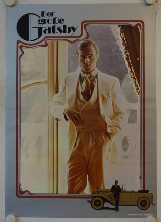 The Great Gatsby original release german movie poster set